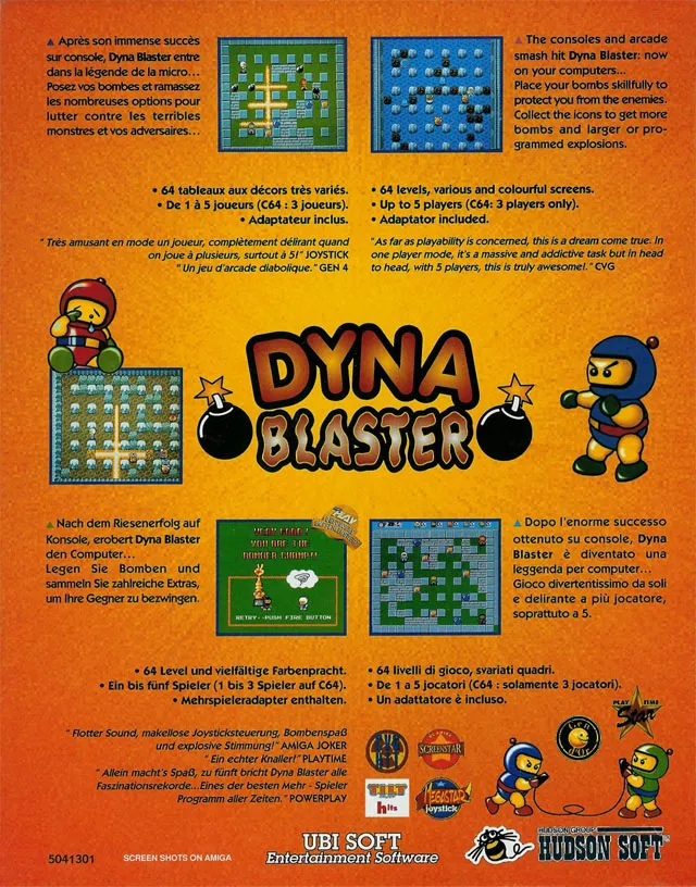 Dynablaster box back