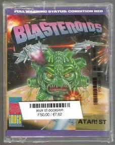 Blasteroids box art