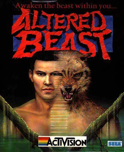 Altered Beast cover art for Atari ST