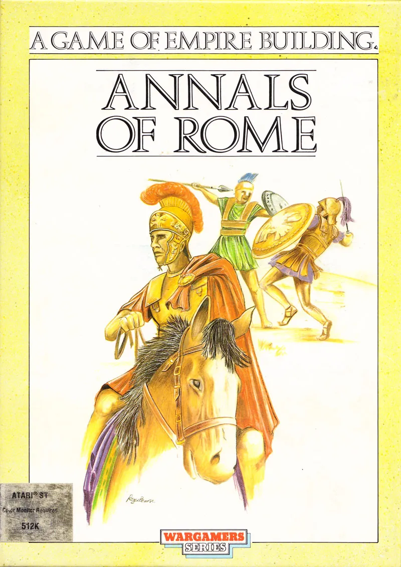 Annals of Rome cover art for Atari ST