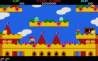 Backdrop artwork for Rainbow Islands