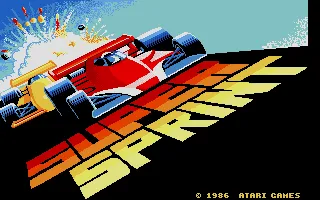 Super Sprint screenshot
