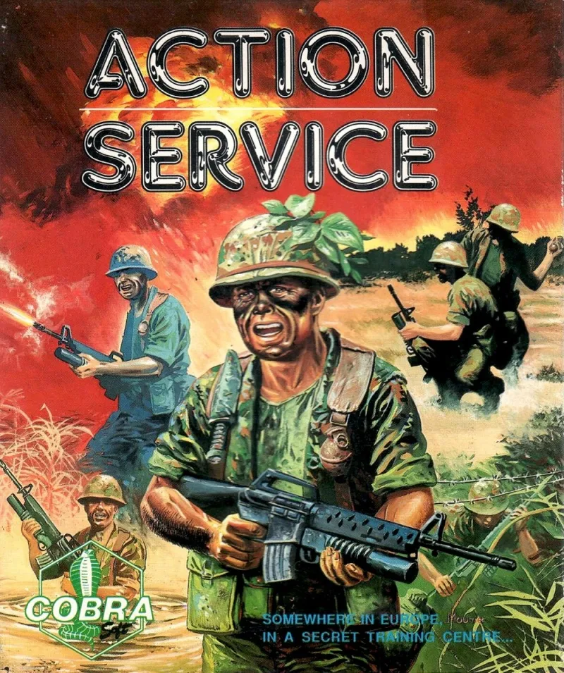 Action Service box art