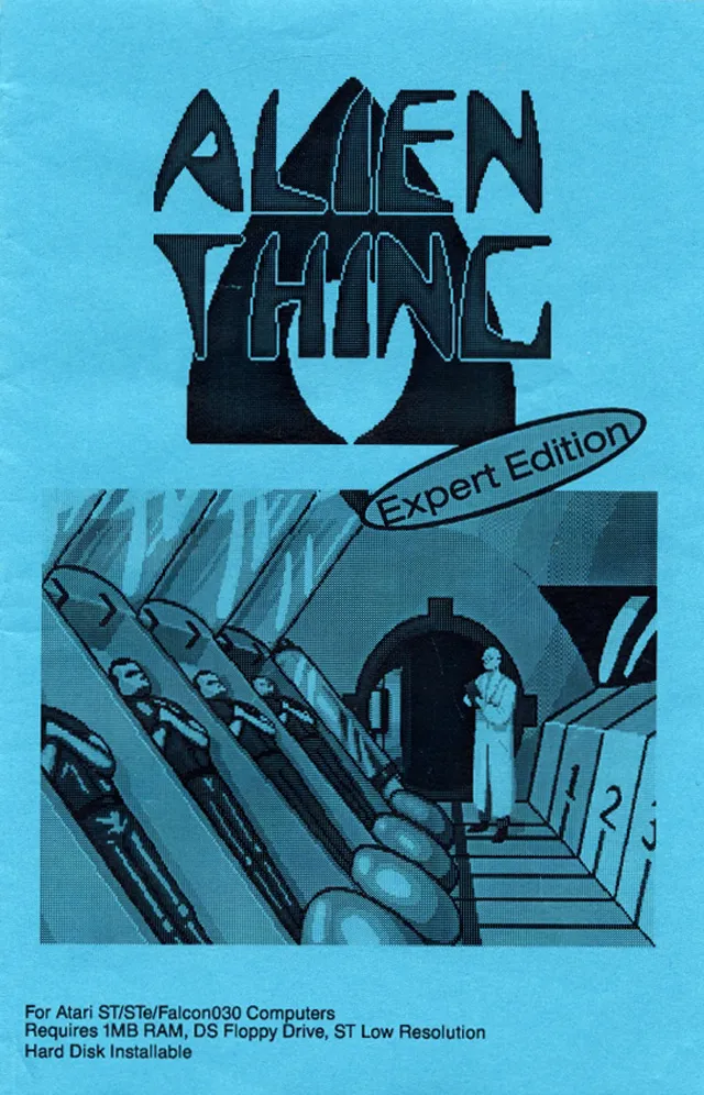Alien Thing cover art for Atari ST