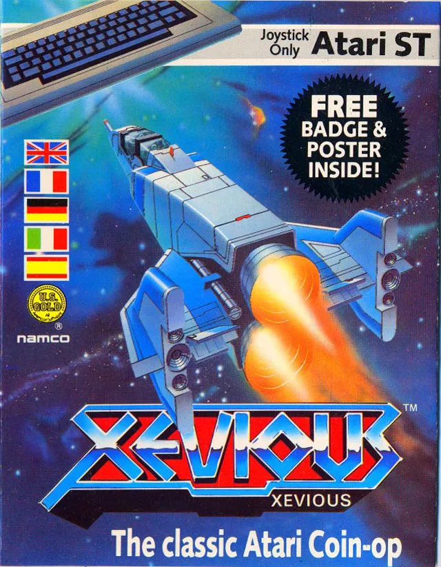 Xevious box art