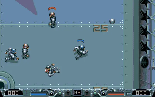 Backdrop artwork for Speedball 2: Brutal Deluxe