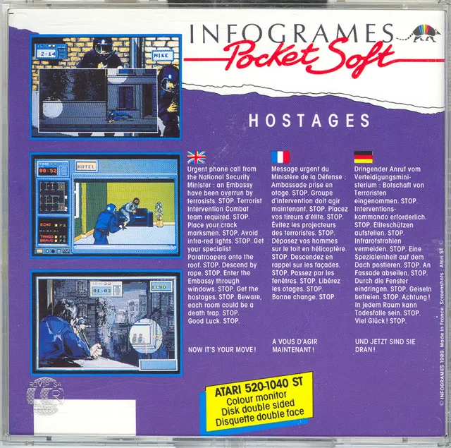 Hostages box back
