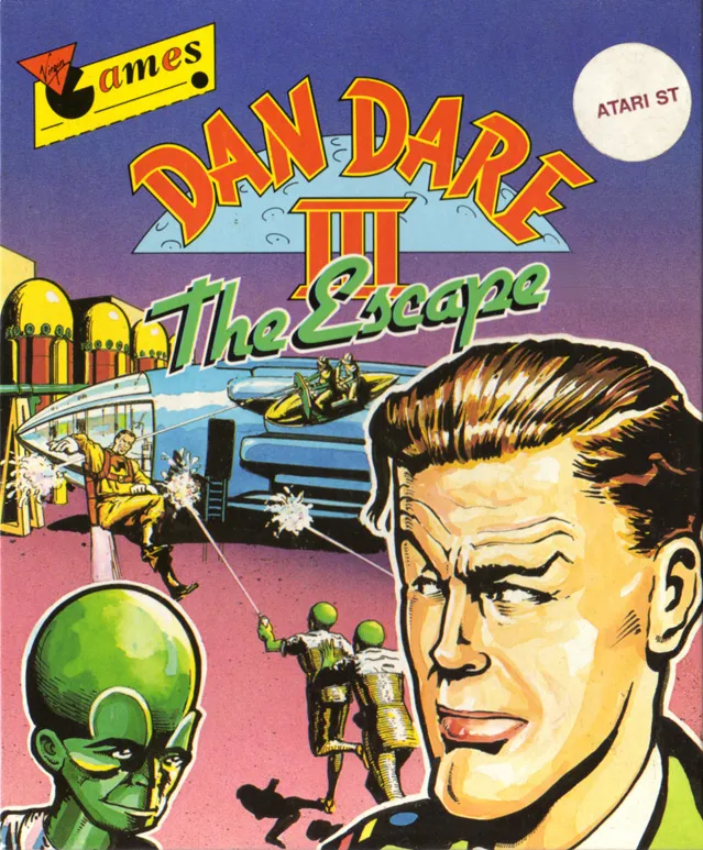 Dan Dare III: The Escape box art