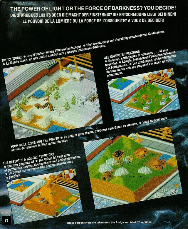 Populous box back