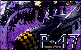 Backdrop artwork for P-47 Thunderbolt