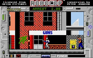 RoboCop screenshot