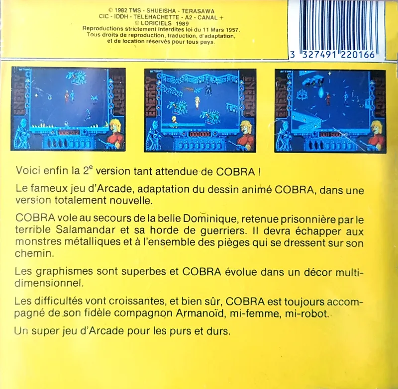 Cobra II box back