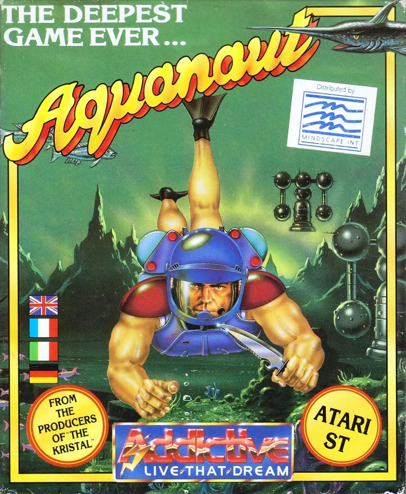 Aquanaut cover art for Atari ST