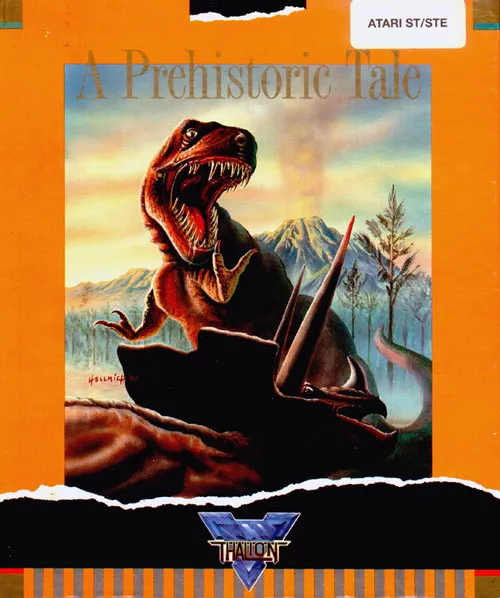 A Prehistoric Tale cover art for Atari ST