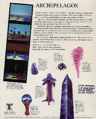 Archipelagos box back