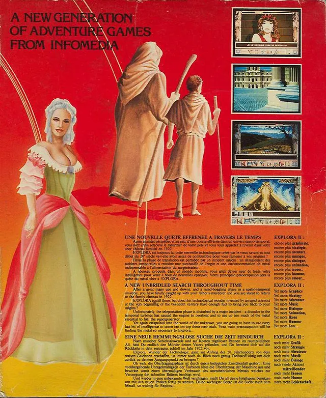 Chrono Quest II box back
