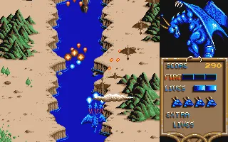 Backdrop artwork for Dragon Spirit