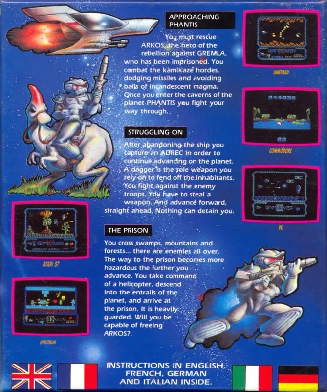 Game Over II box back