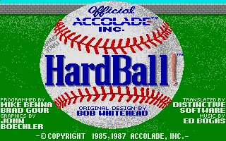HardBall! screenshot