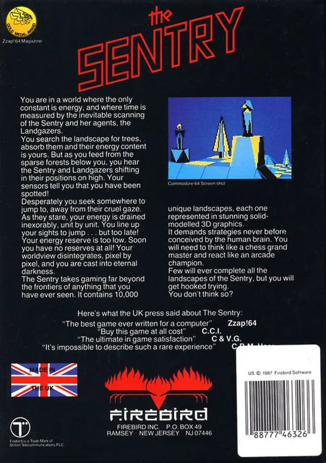 The Sentry box back
