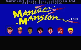 Maniac Mansion screenshot