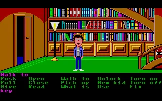 Backdrop artwork for Maniac Mansion