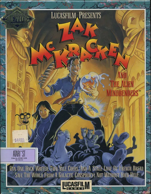Zak McKracken and the Alien Mindbenders box art