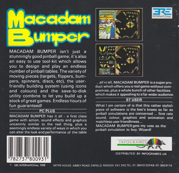 Macadam Bumper box back