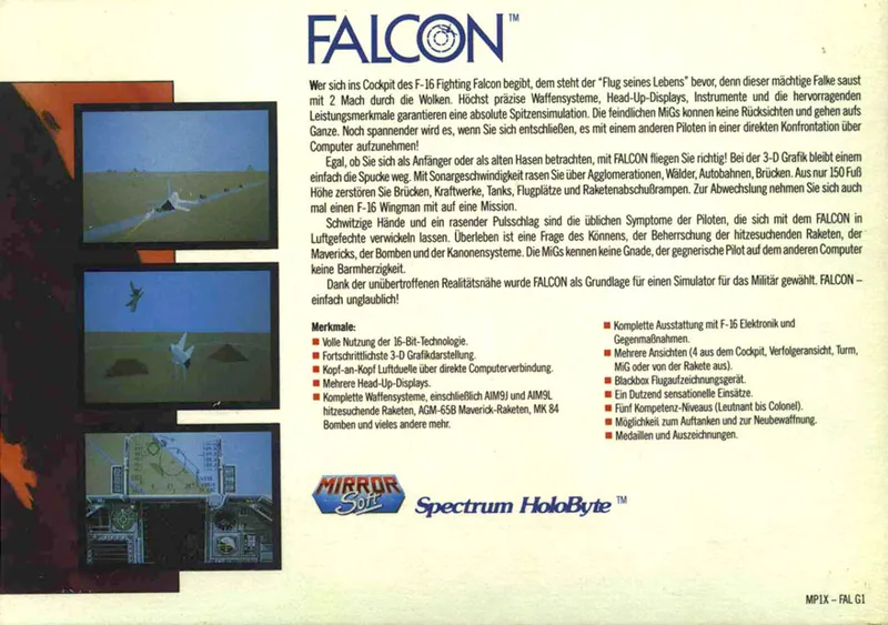 Falcon box back