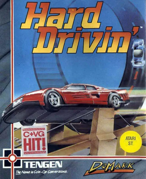 Hard Drivin' box art