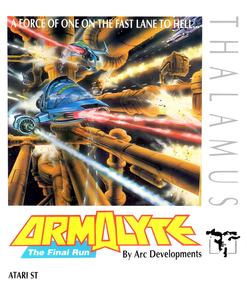 Armalyte: The Final Run box art