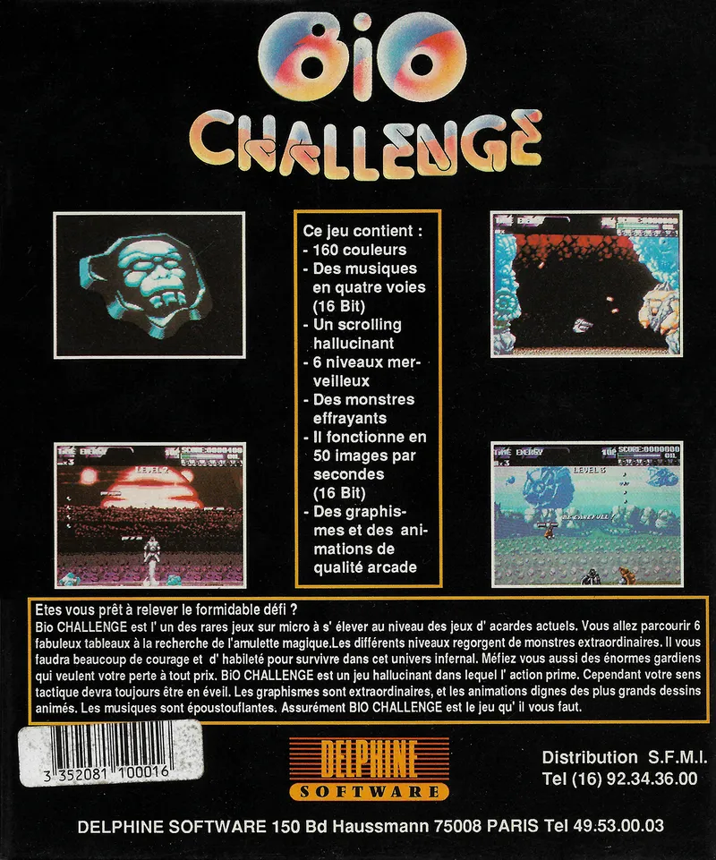 Bio Challenge box back