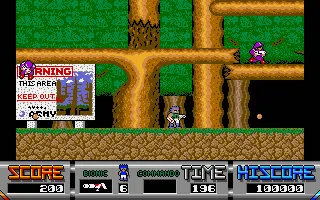 Backdrop artwork for Bionic Commando