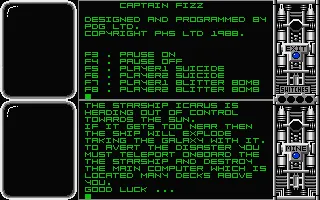Backdrop artwork for Captain Fizz Meets the Blaster-Trons