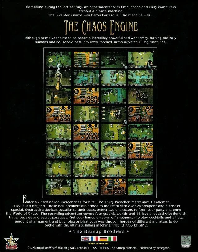 The Chaos Engine box back