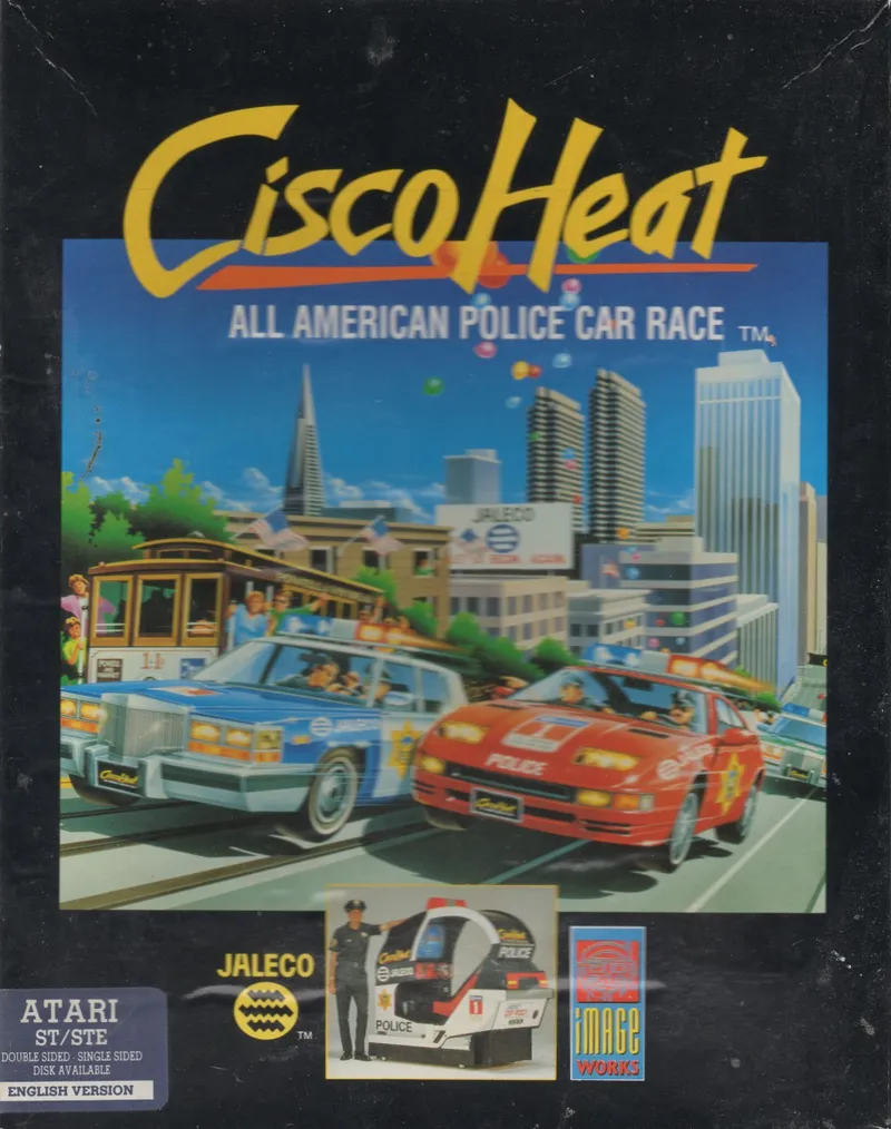 Cisco Heat cover art for Atari ST