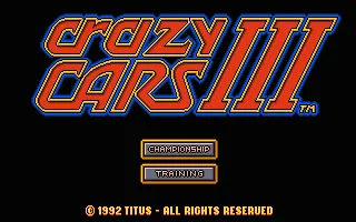 Crazy Cars III screenshot