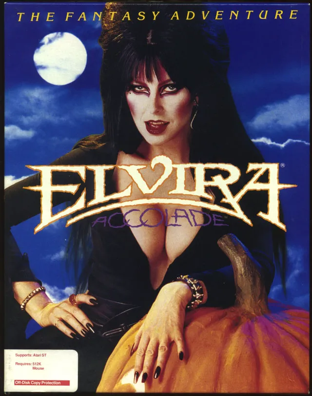 Elvira: Mistress of the Dark box art