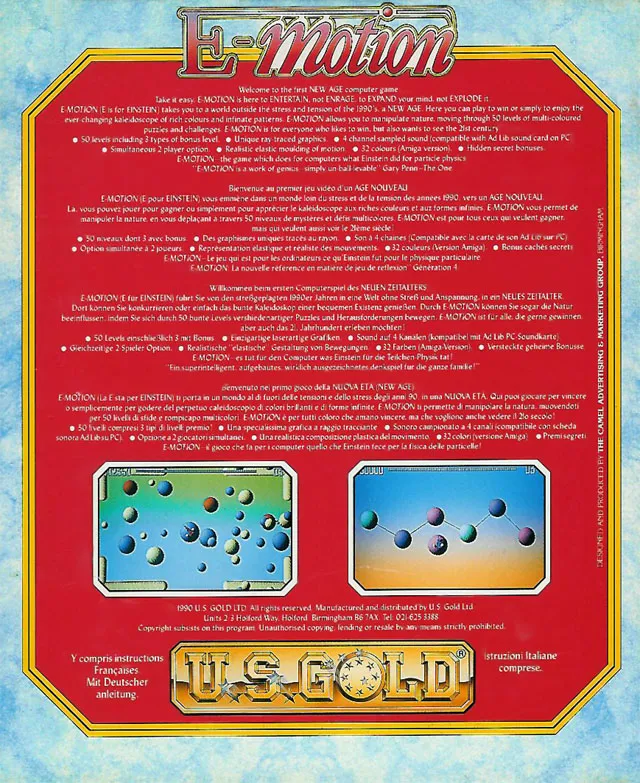 E-Motion box back