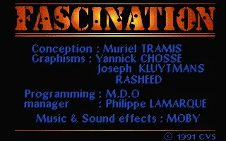 Fascination screenshot