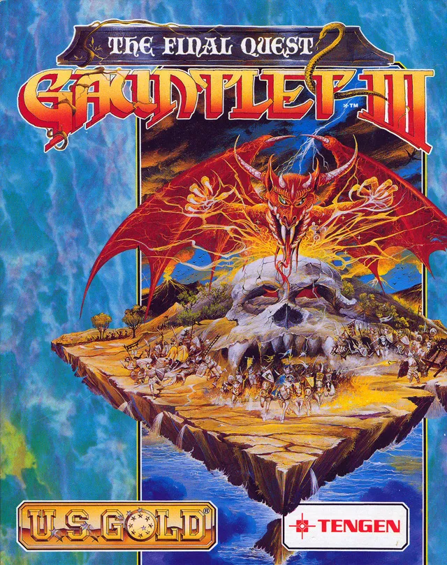 Gauntlet III: The final Quest box art