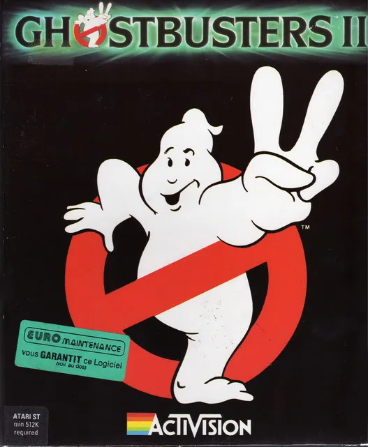 Ghostbusters II box art