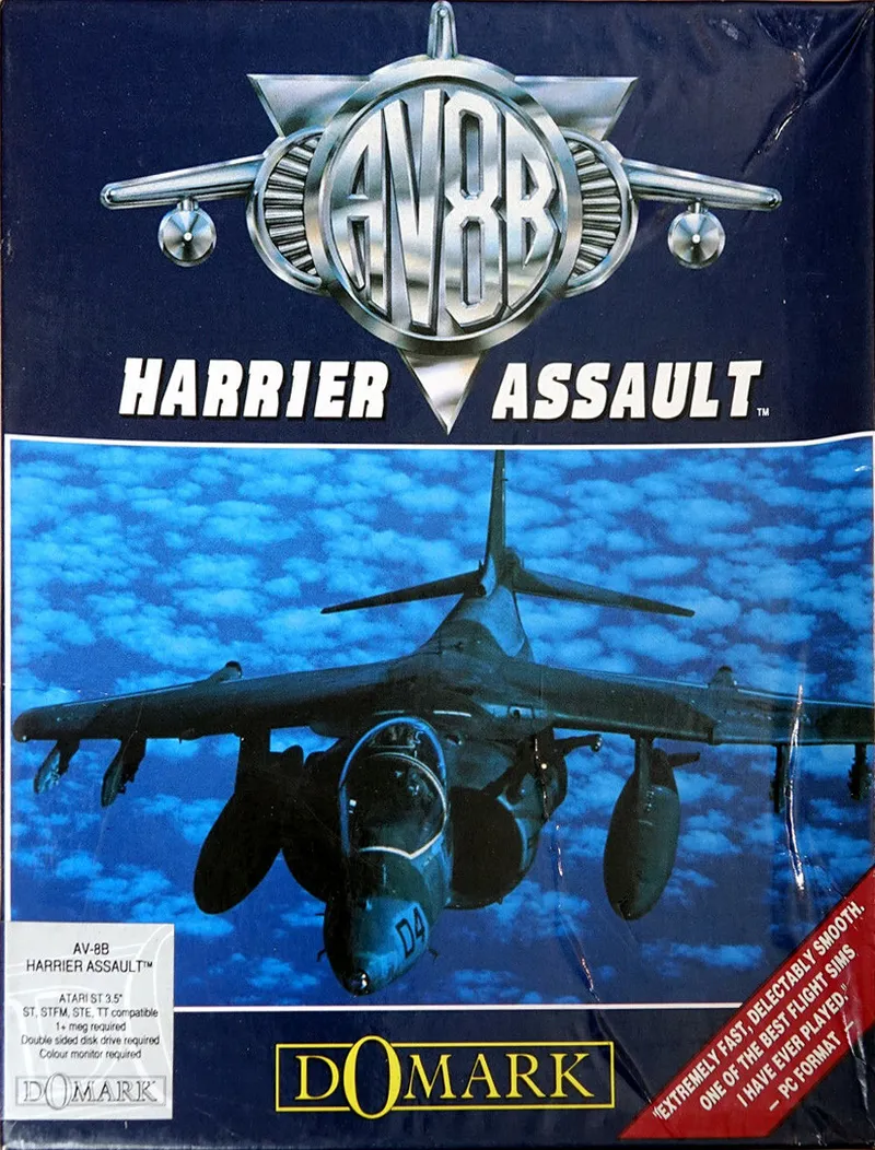 Av-8B Harrier Assault box art