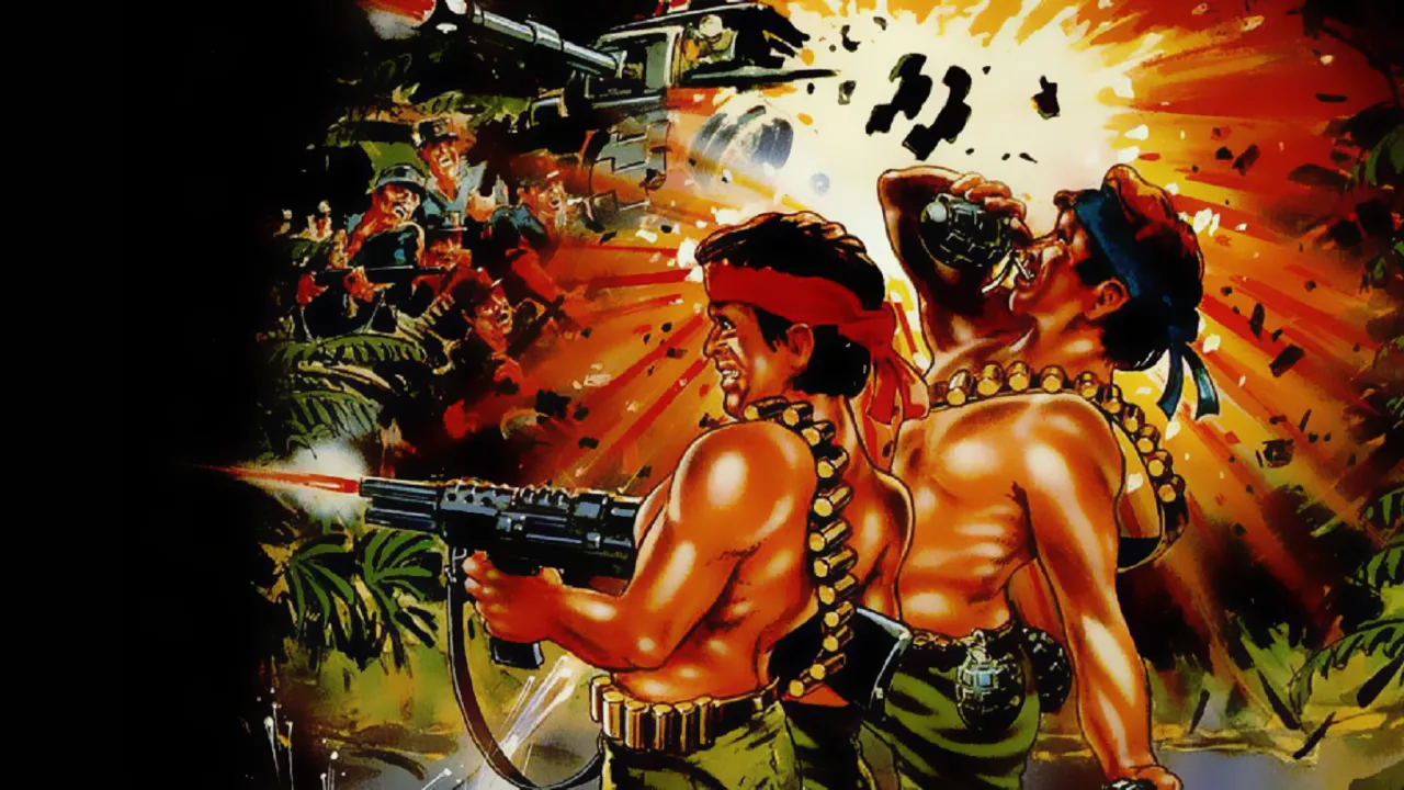 Backdrop artwork for Ikari Warriors