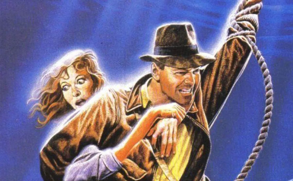 Backdrop artwork for Indiana Jones and the Fate of Atlantis: The Action Game