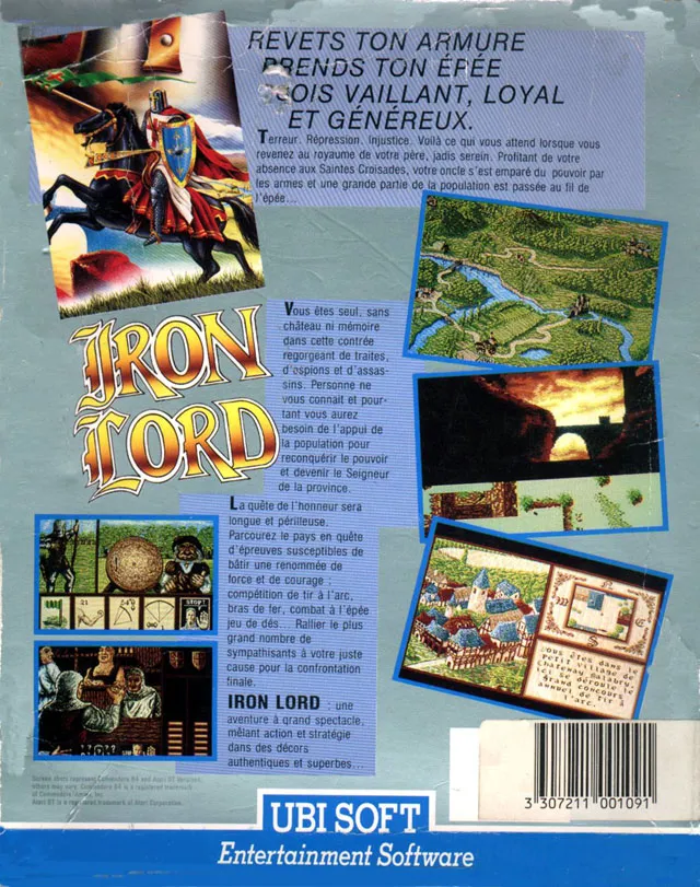 Iron Lord box back