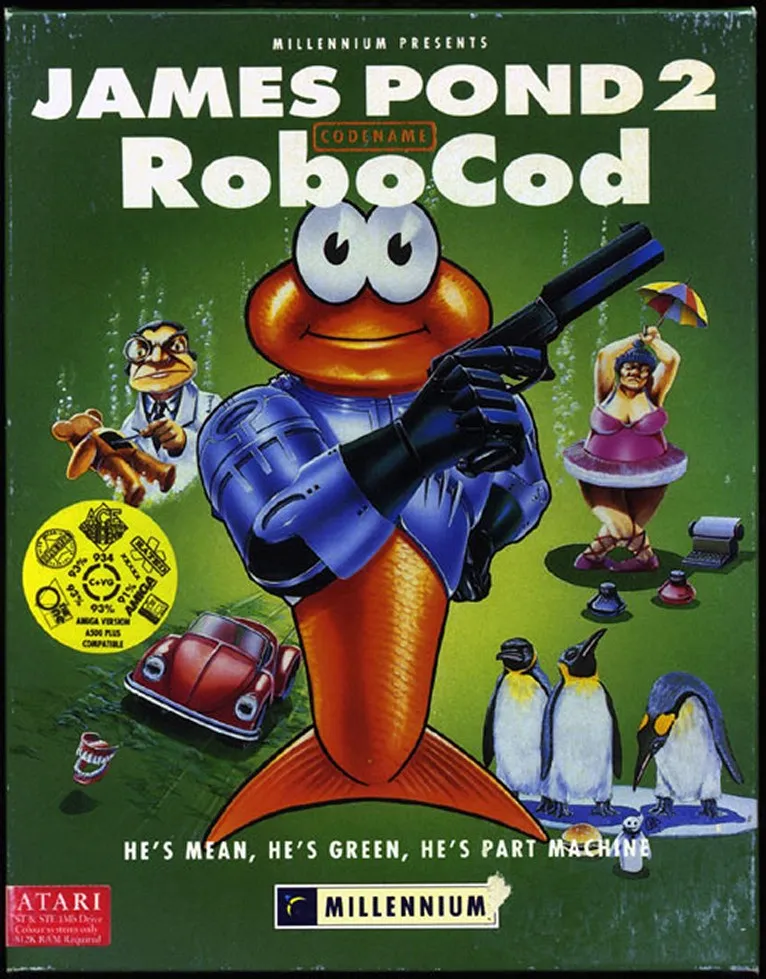 James Pond 2: Codename RoboCod box art