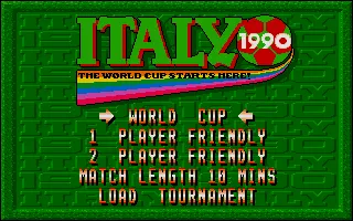 Italy 1990 screenshot