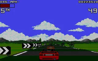 Backdrop artwork for Lotus Turbo Challenge 2