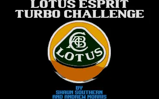 Lotus Esprit Turbo Challenge screenshot